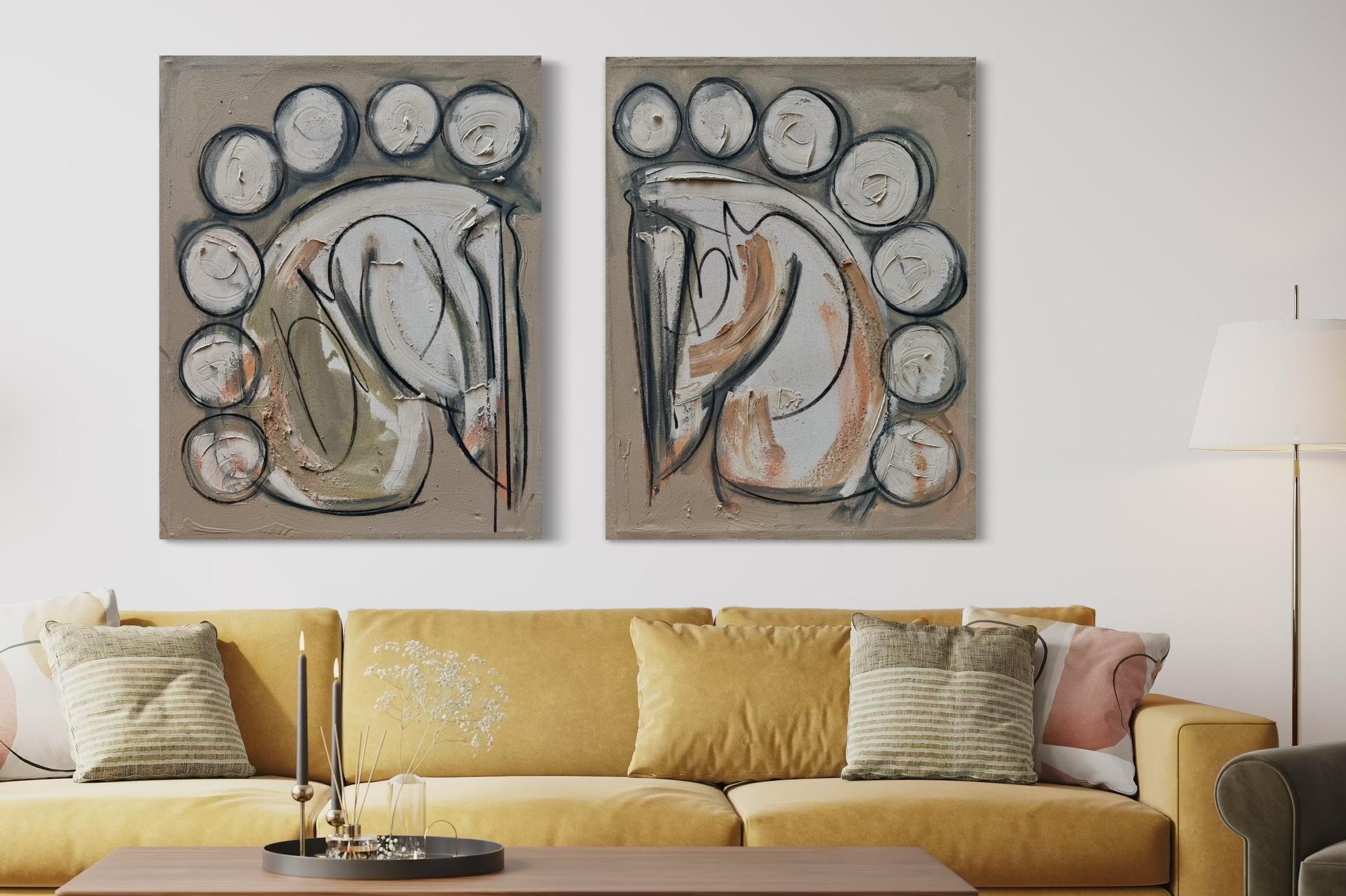 Cuadros de caballos del artista Balcris 